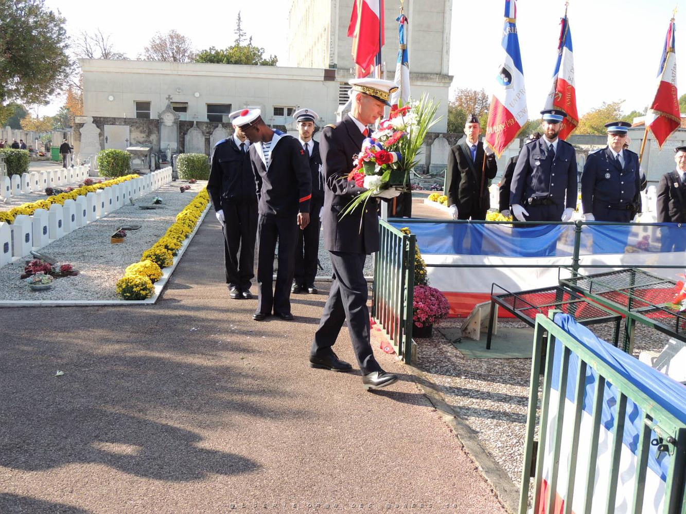 2017 11 01 TOULON CIMETIERRE DE LAGOUBRAN CEREMONIE DU 1 ER NOVEMBRE (33).JPG -           